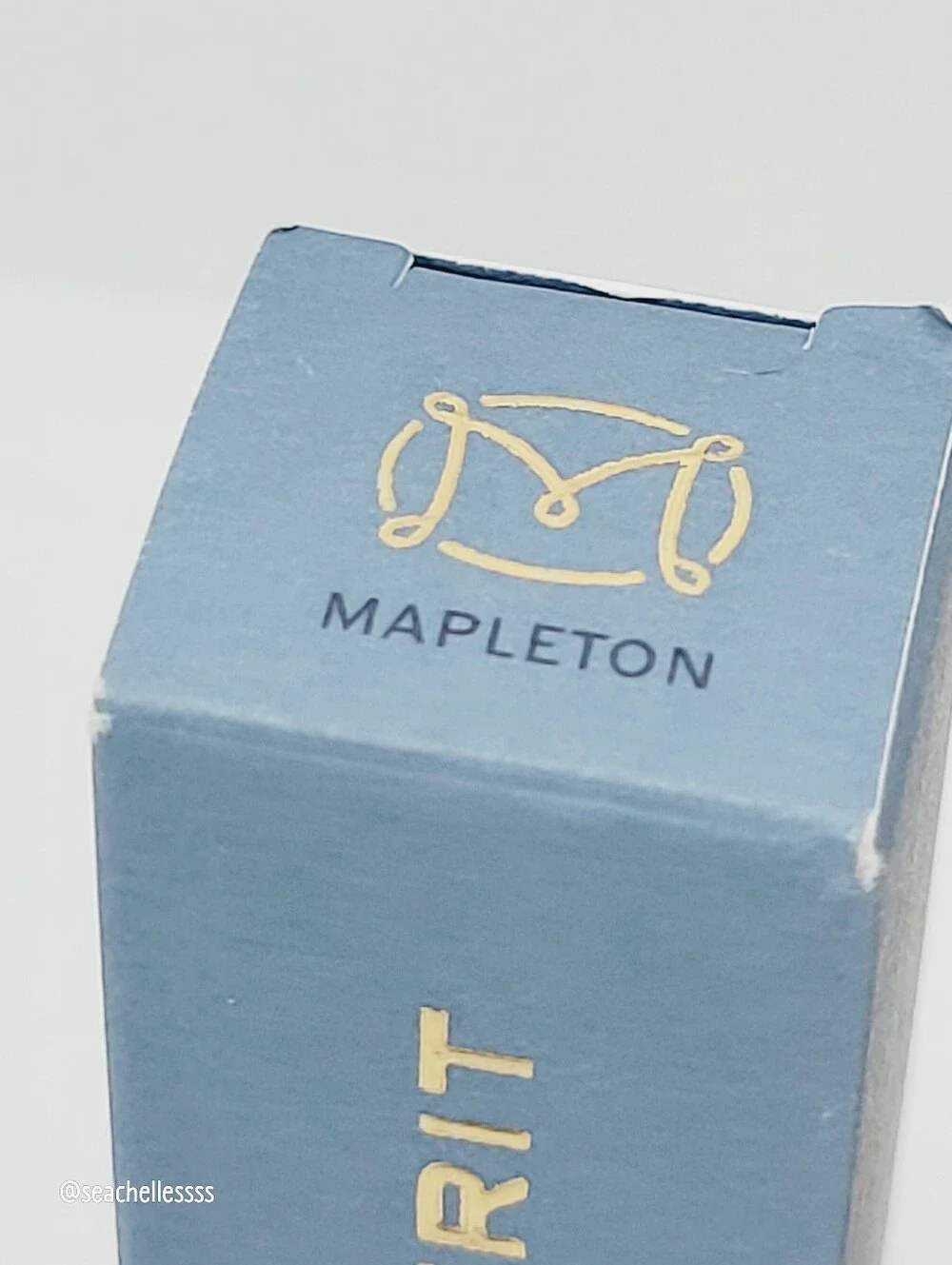 Mapleton Shade Slick Tinted Lip Oil Merit Sheer Brown Brand New In Box